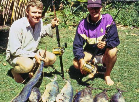 Game fishing Aitutaki